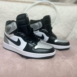Women Air Jordan 1 Retro High OG Silver toe
